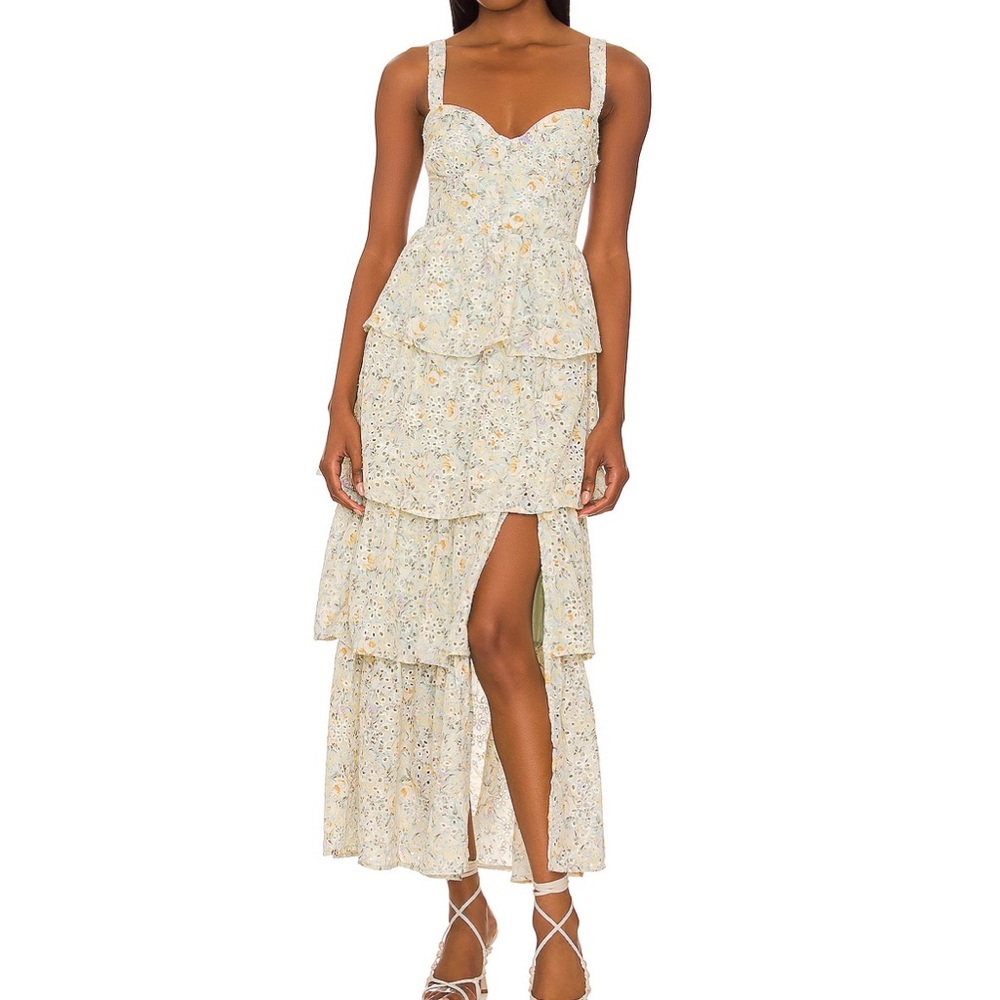 ASTR the Label Midsummer Dress size XS - Light Mint Multi Floral